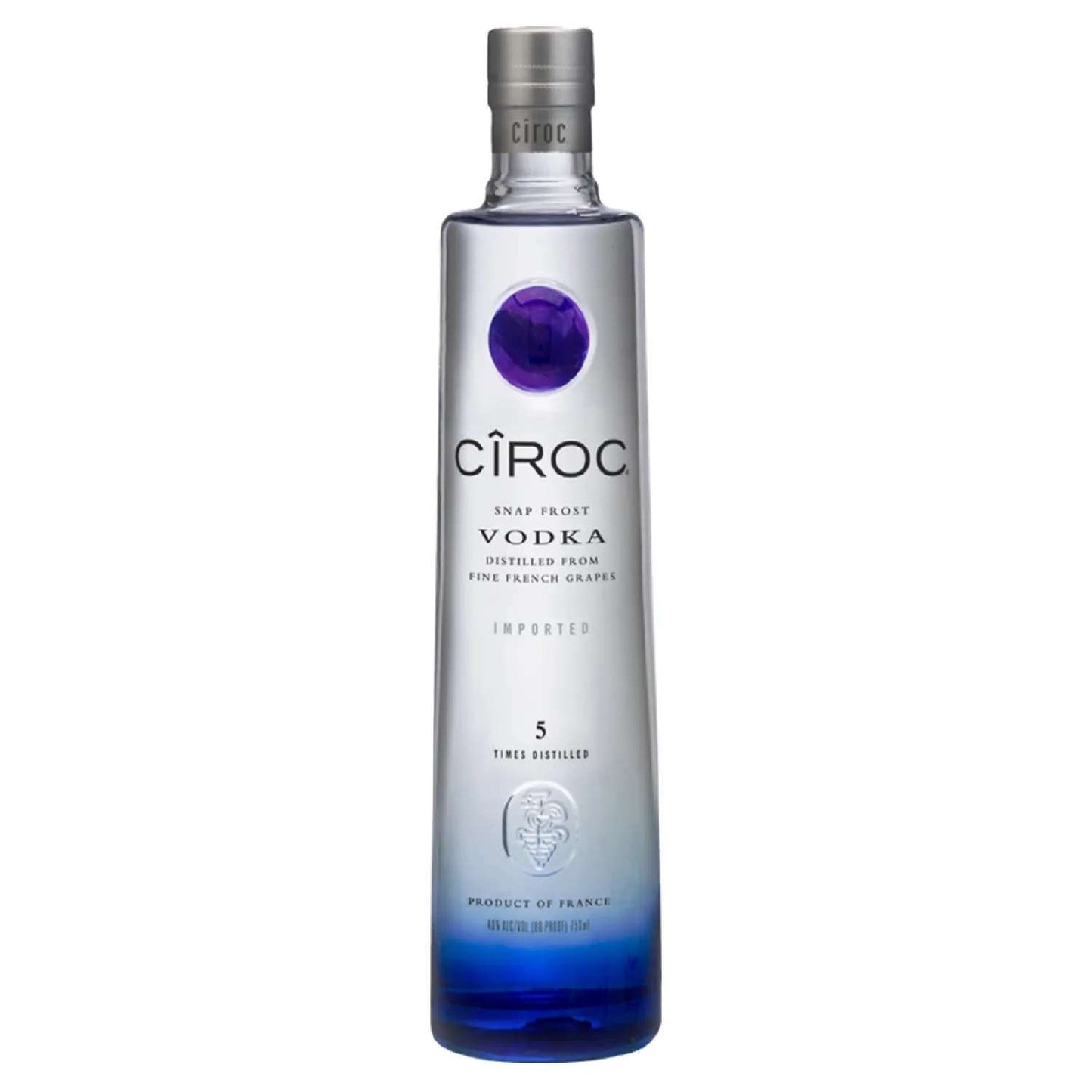 Bouteille de vodka Cîroc