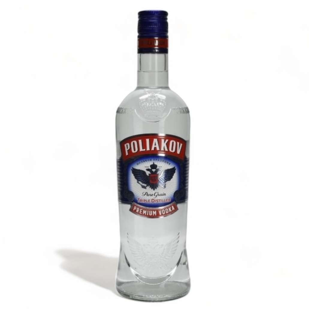 Bouteille de vodka Poliakov