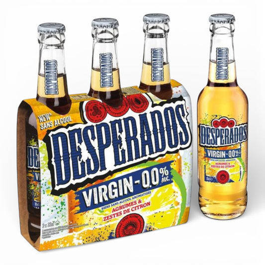 Desperados Agrume/Zestes de citron Virgin x3