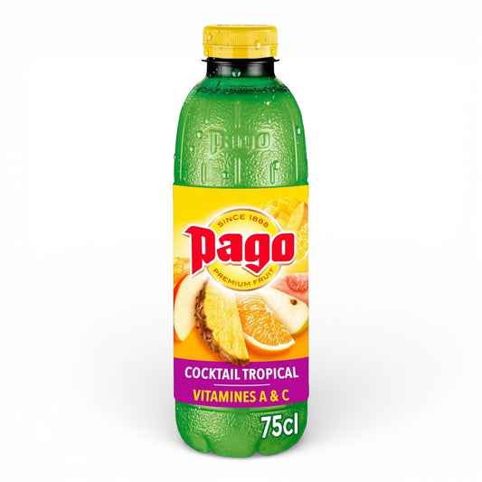 Jus de fruits cocktail tropical