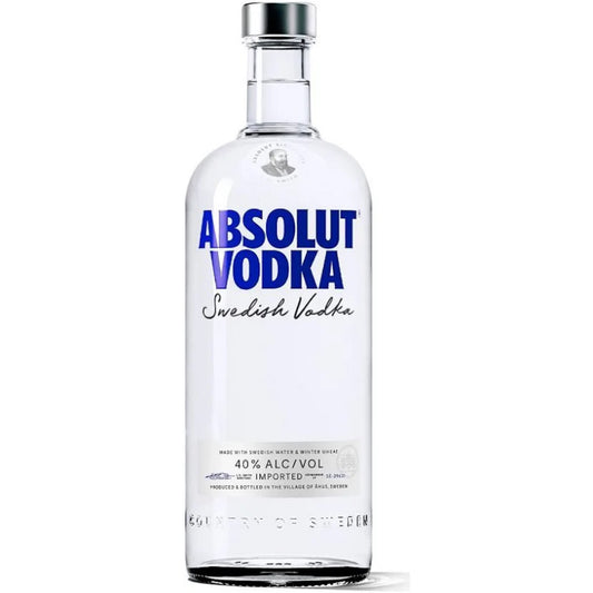 Bouteille de vodka absolut